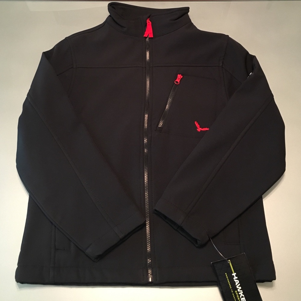 NWT: Hawke & Co. Cadet Collar Full Zipper Jacket